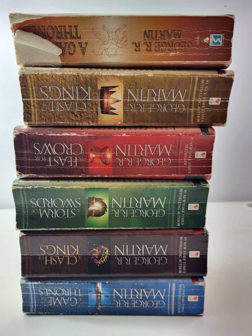 George R.R. Martin A Song of Ice and Fire Books Lot of 6 Game of Thrones - Picture 7 of 7